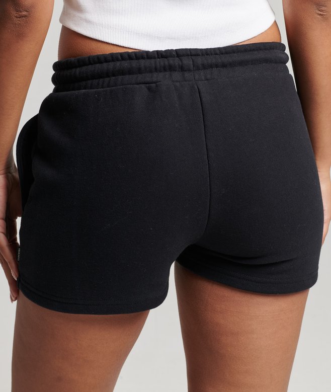 Vintage Logo Embroidered Jersey Shorts