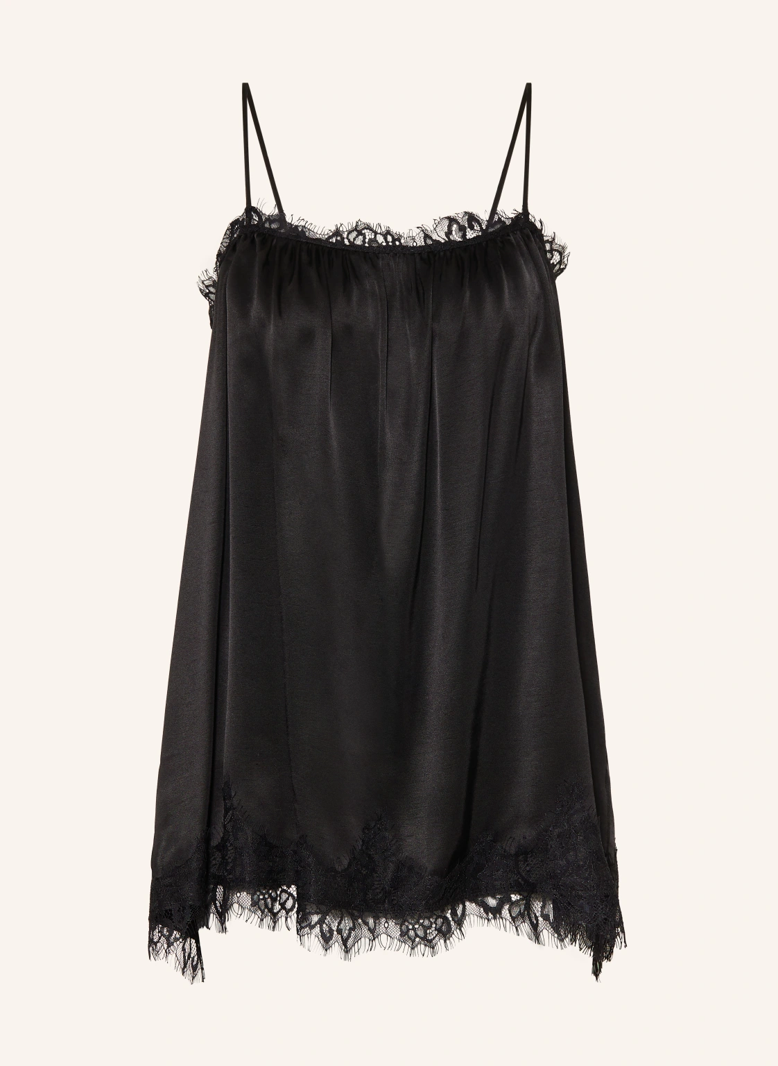 black palms Satintop LINGY mit Spitze