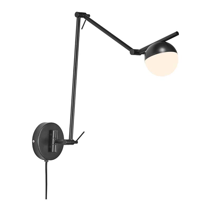 Nordlux Contina Wandlamp - G9 - Zwart