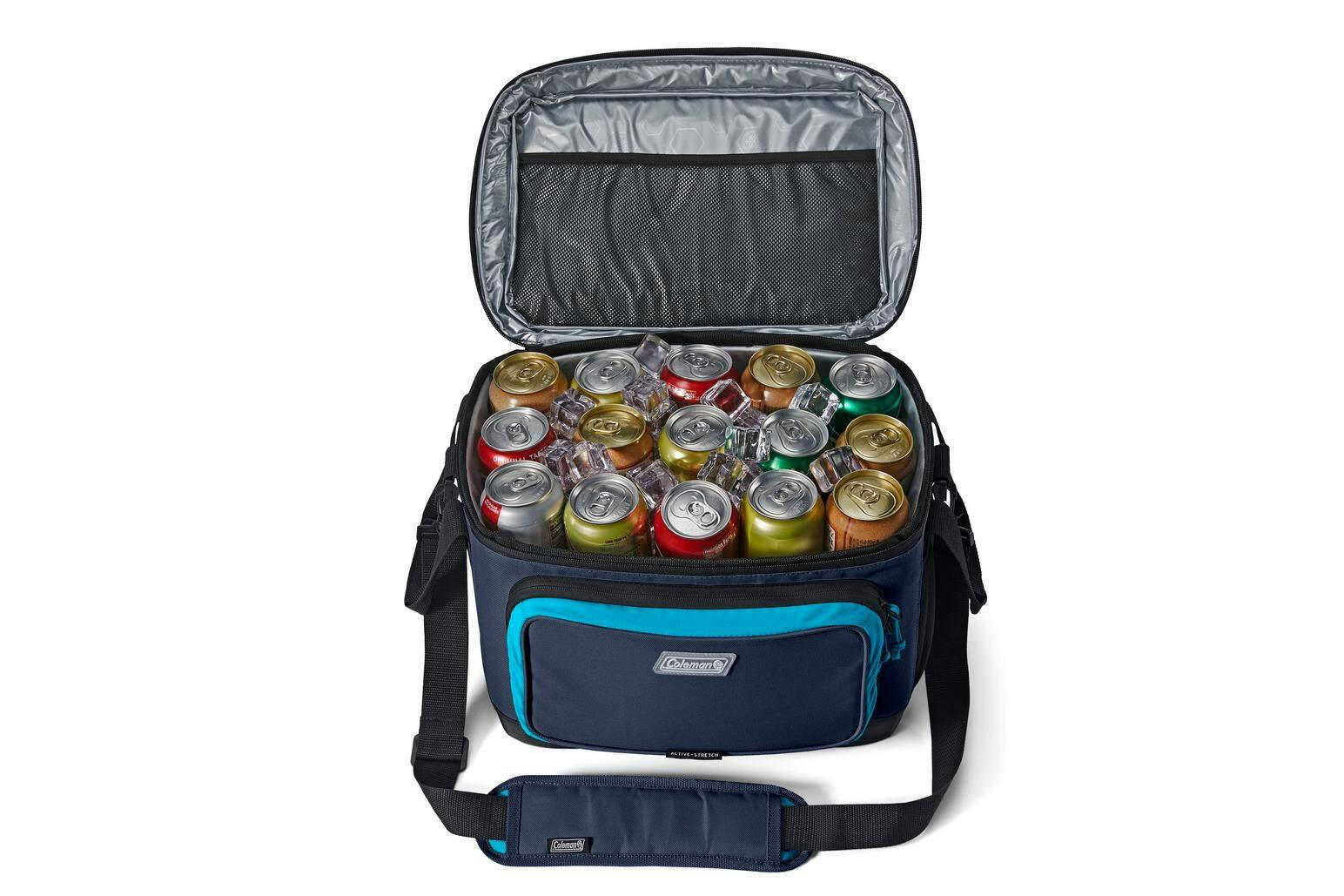 Coleman XPAND 30-Can Soft Cooler, Blue Nights