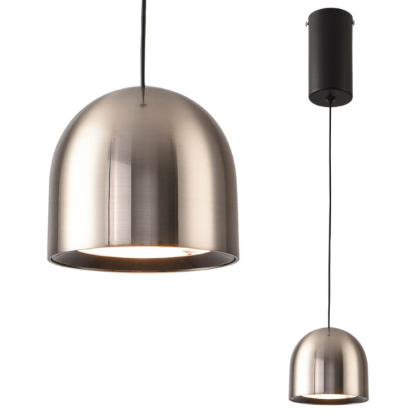 Lampa wisząca PETITE LED nikiel 10 cm