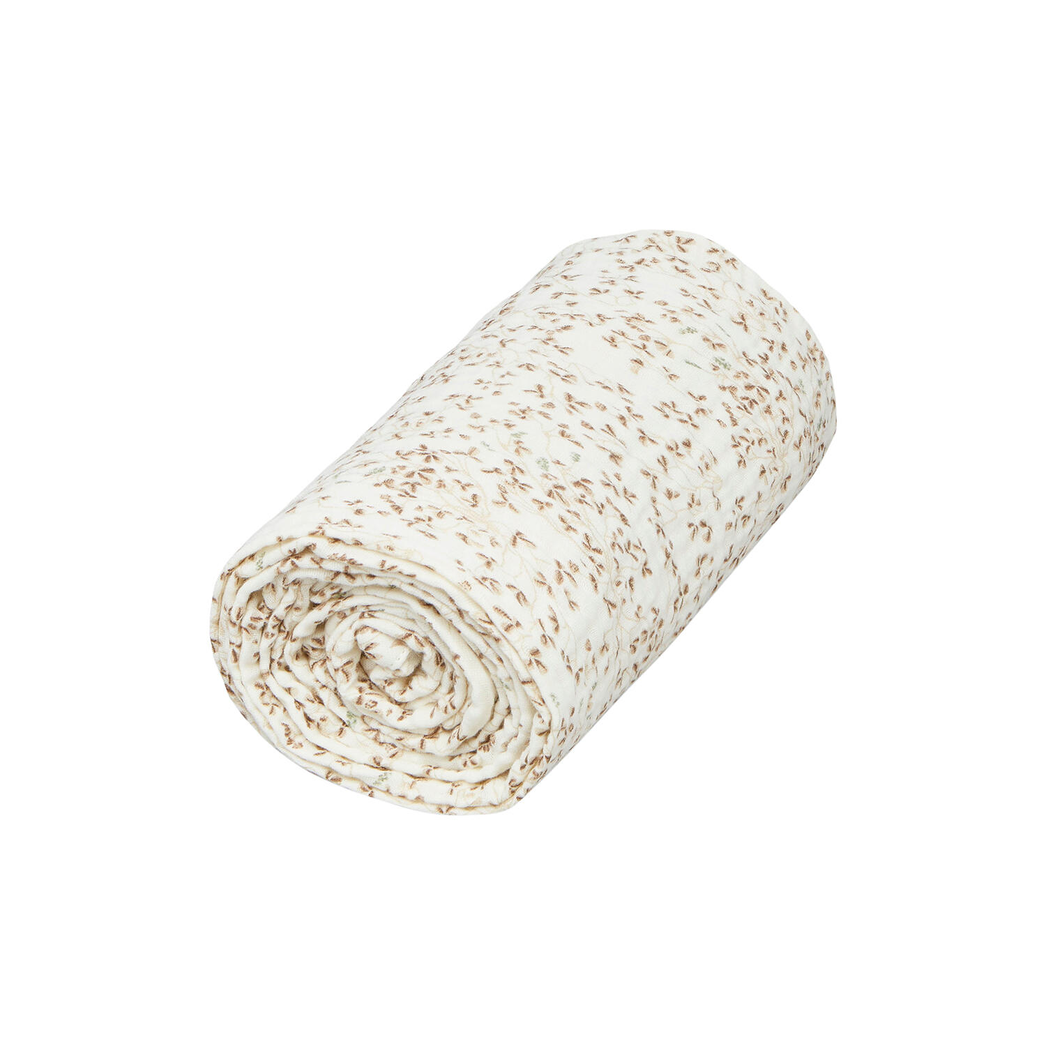 Muslin babyt&aelig;ppe, lierre