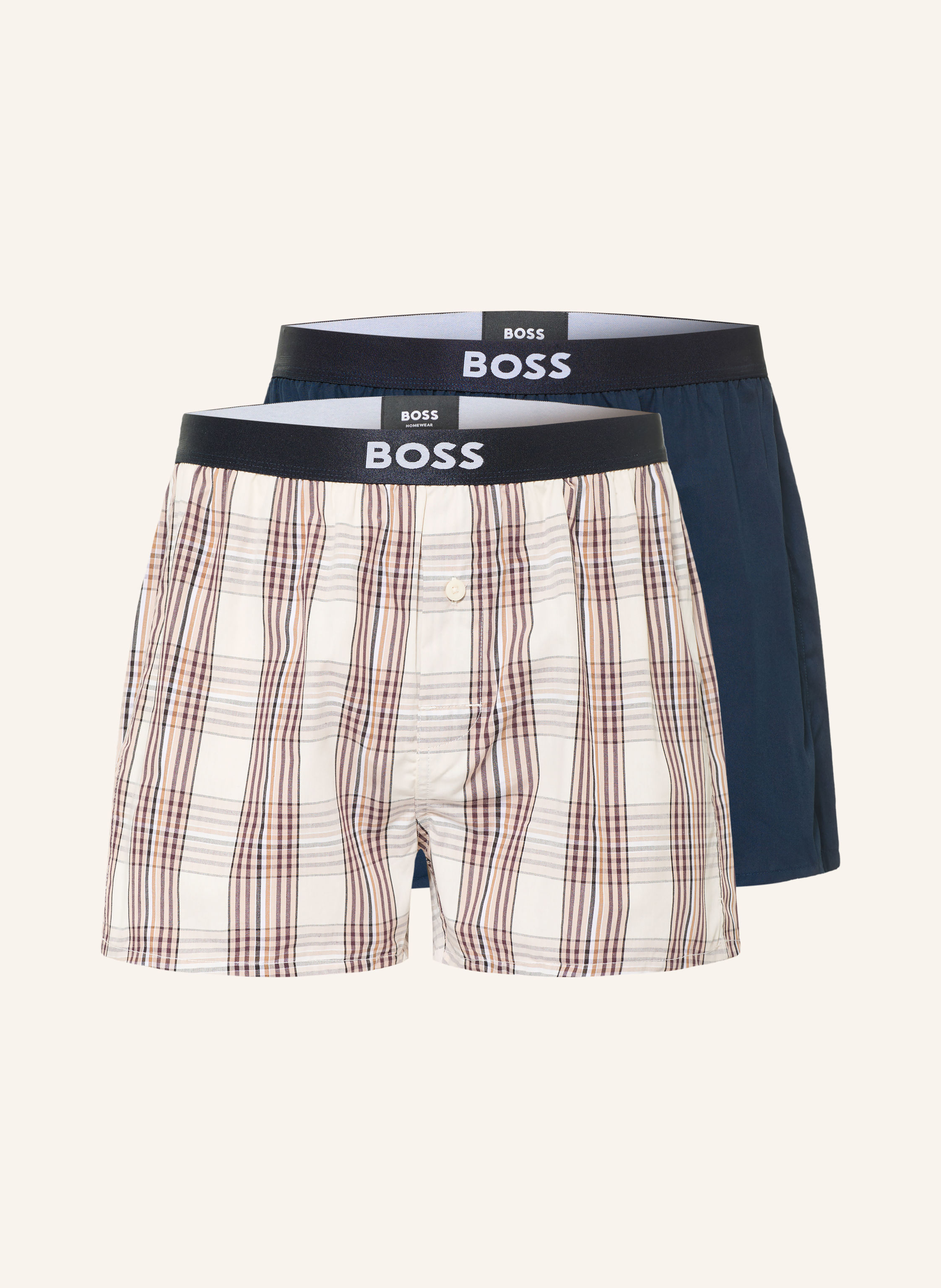 BOSS 2er-Pack Web-Boxershorts