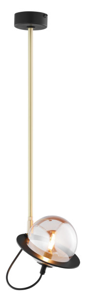 Lampa sufitowa PLANETczarno-złota 1xG9x14W IP20 Jupiter