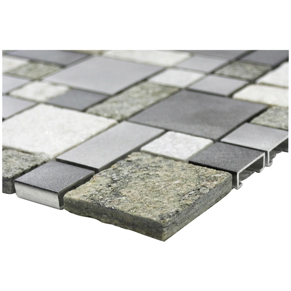 Mosaikfliese »Urban-Mix«, BxL: 30 x 30 cm, Wandbelag