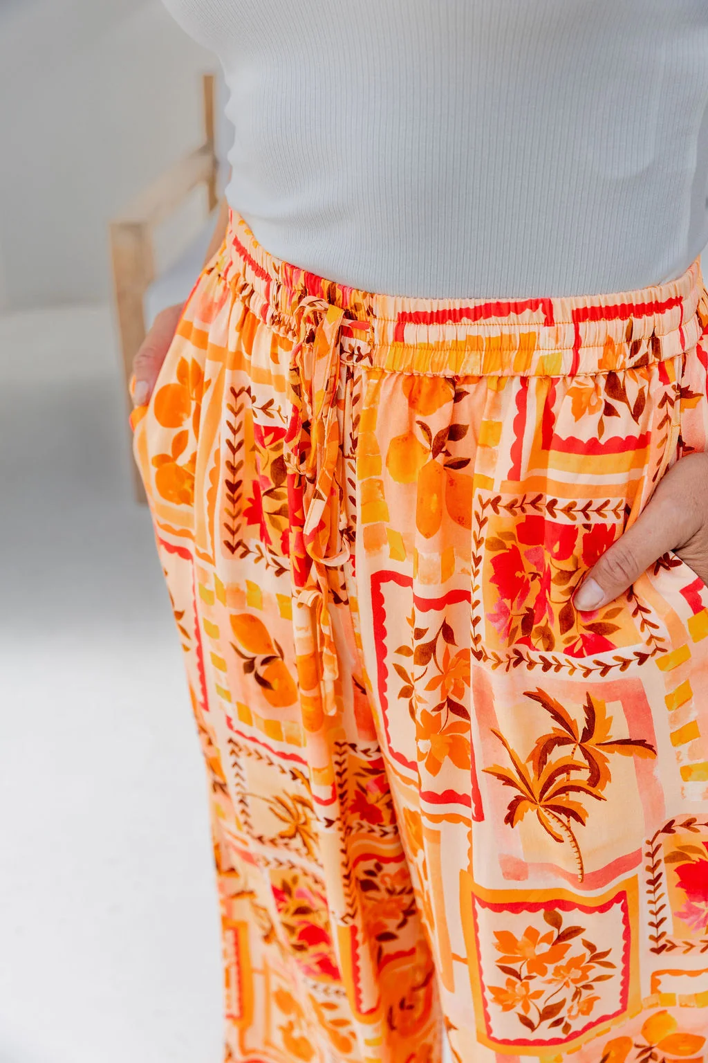 Gina Pant in Sunkissed Mosaic