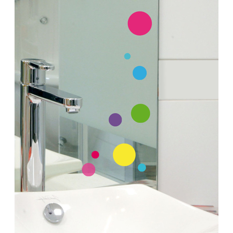 Planche de stickers Bulles 2 pièces