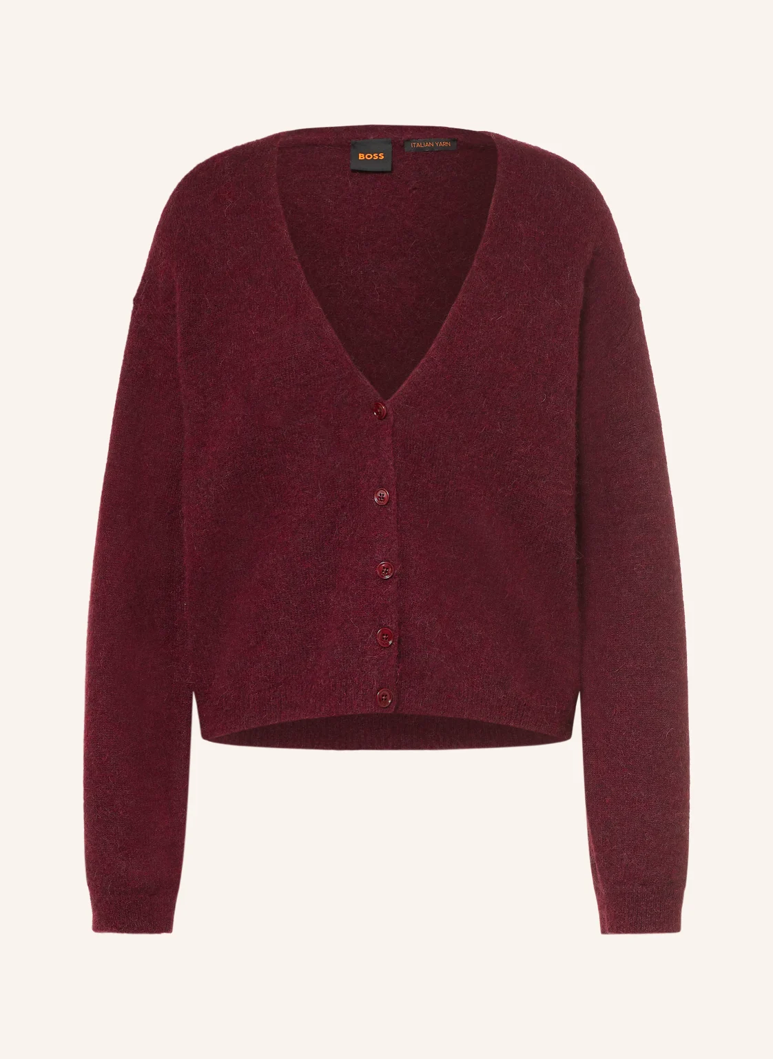 BOSS Strickjacke FARANO mit Alpaka