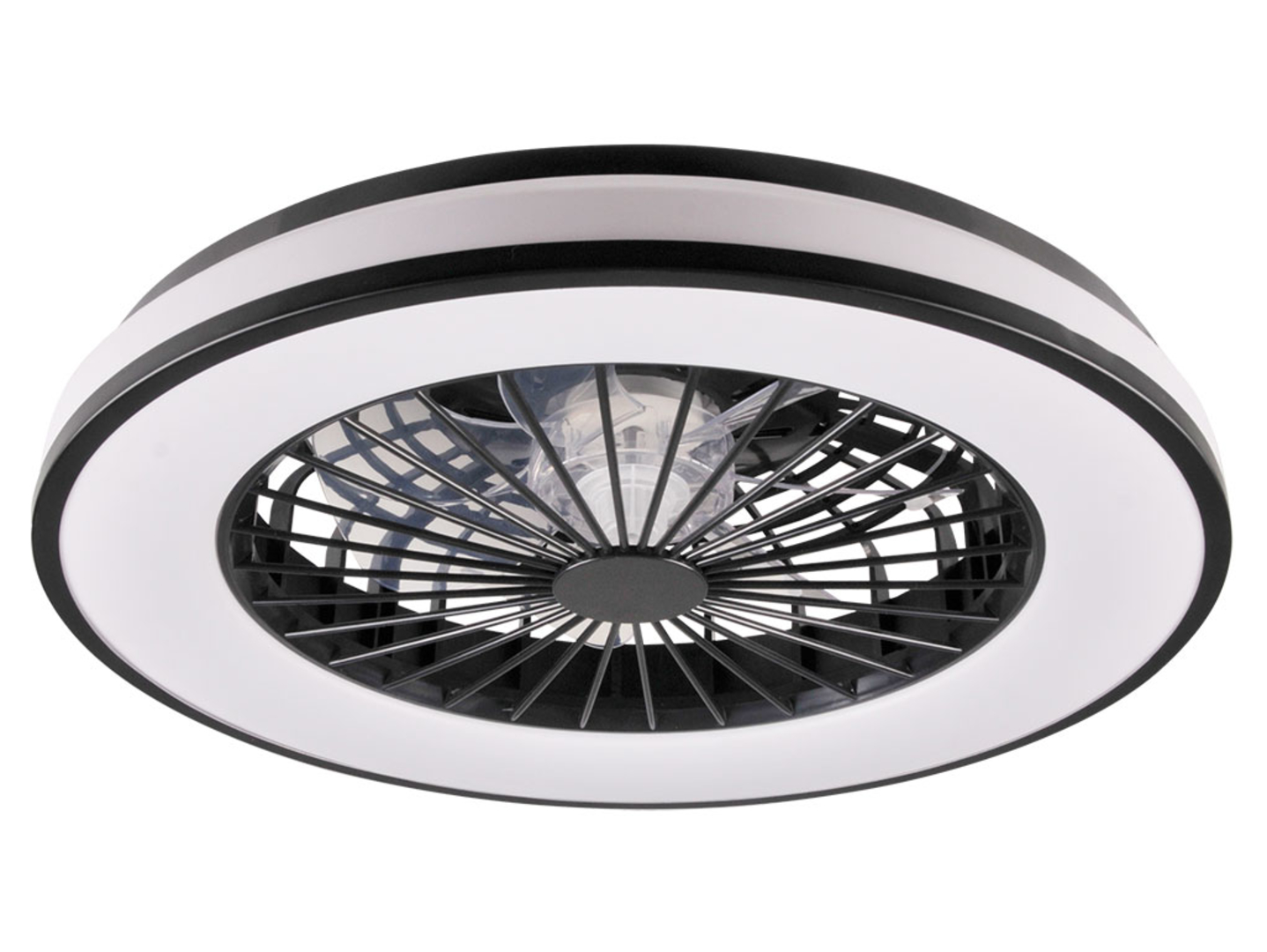 Lampa sufitowa z wentylatoremKenya LED ze ściemniaczem biała