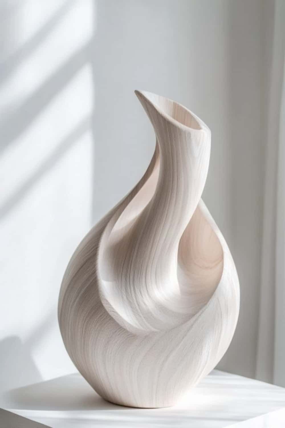 Vase Wood Sculpture #WG048