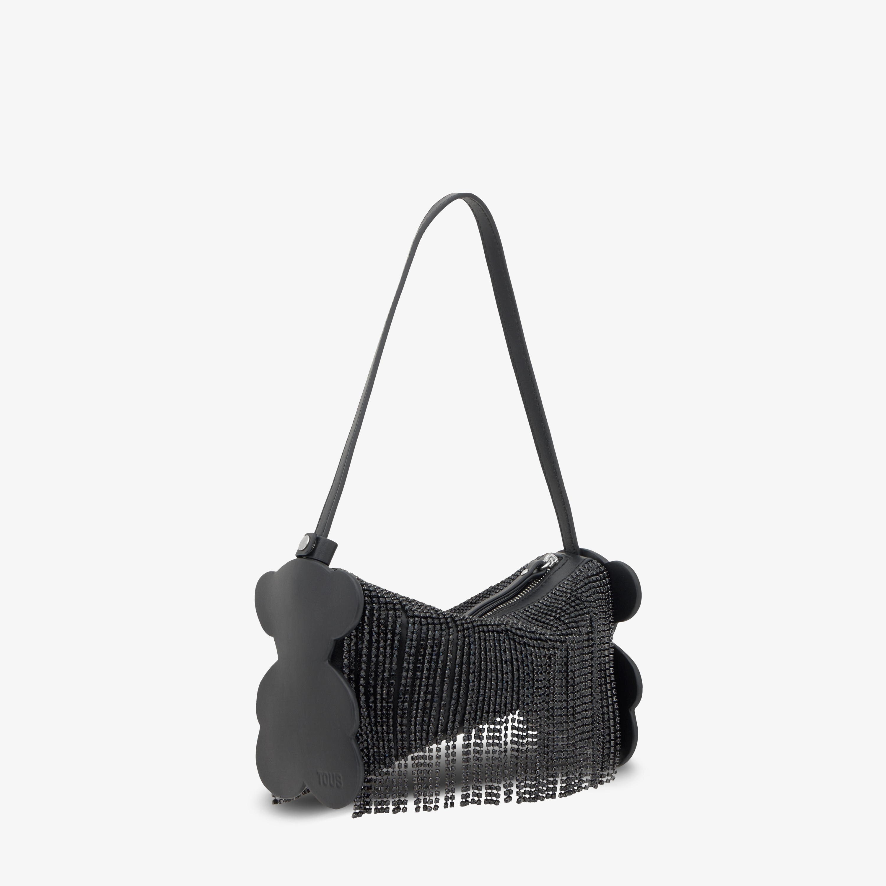 Bolso de hombro negro TOUS Salsi