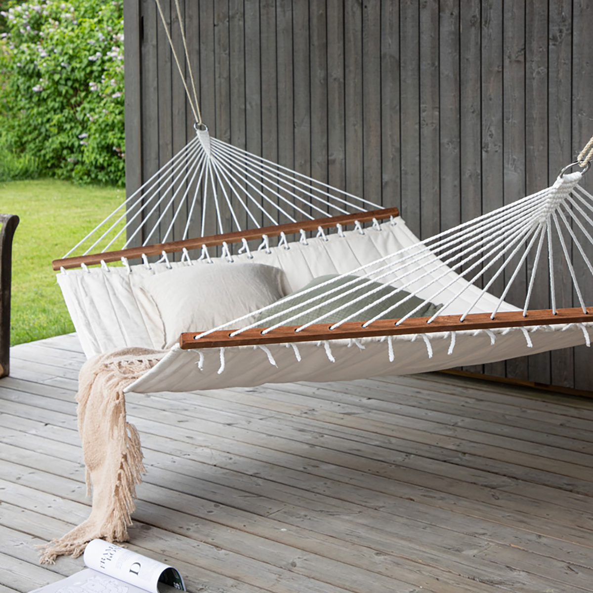 Nest outdoor Freeke hangmat gebroken wit - 200 x 140 cm