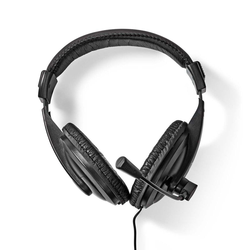 PC-HEADSET NEDIS SVART OVER-EAR