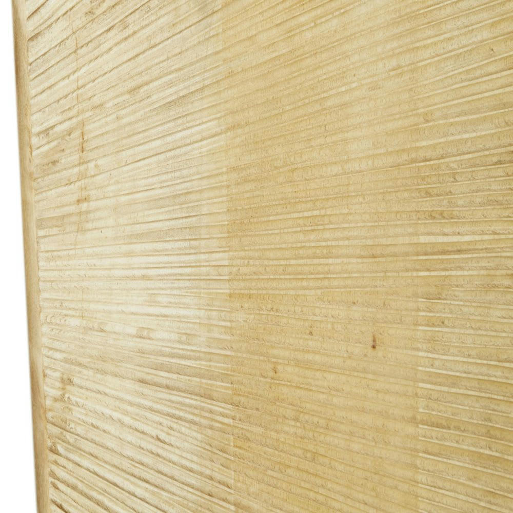 JODHUR - Triptyque en bois de manguier gravé 110x110