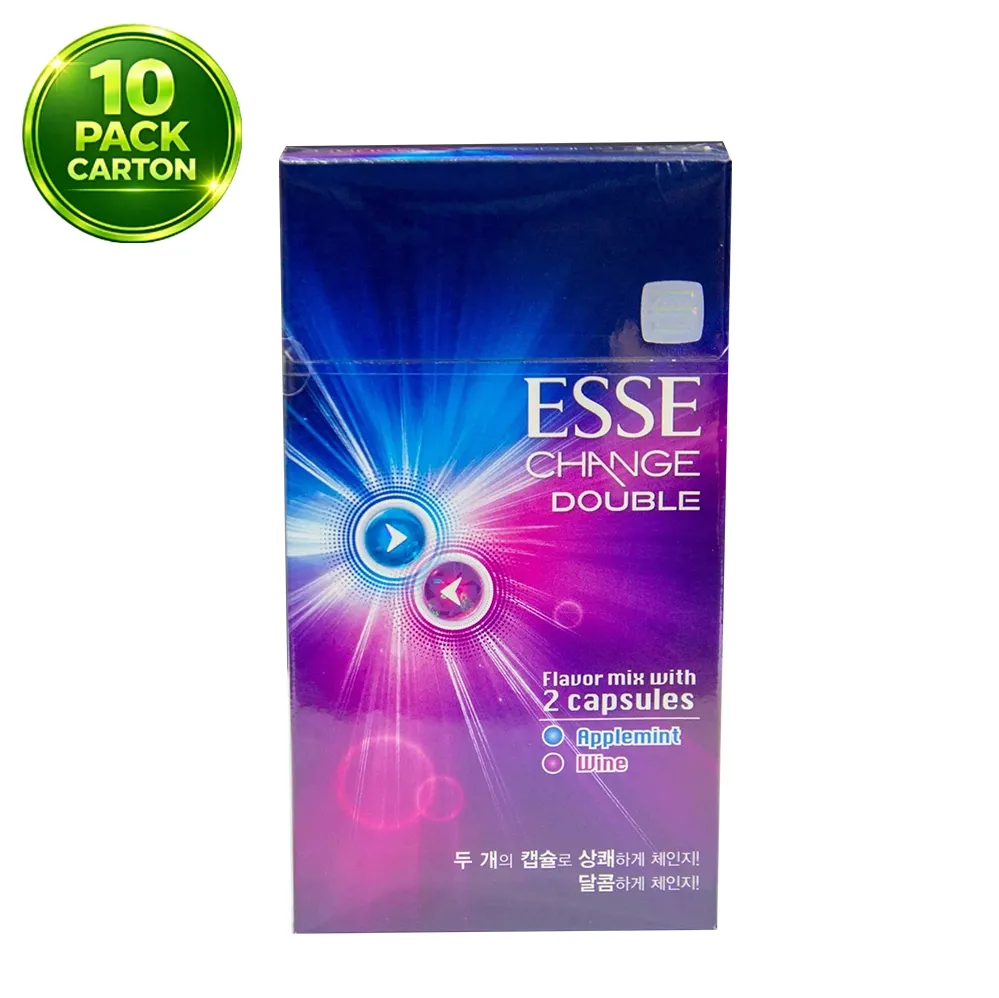 Esse Change Double Wine flavors x 10 Packs /1 Carton