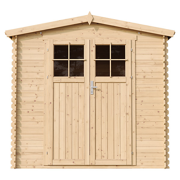 Abri de jardin en bois - I236xL226xH218 cm/ 4,33 m2 M369F - Timbela