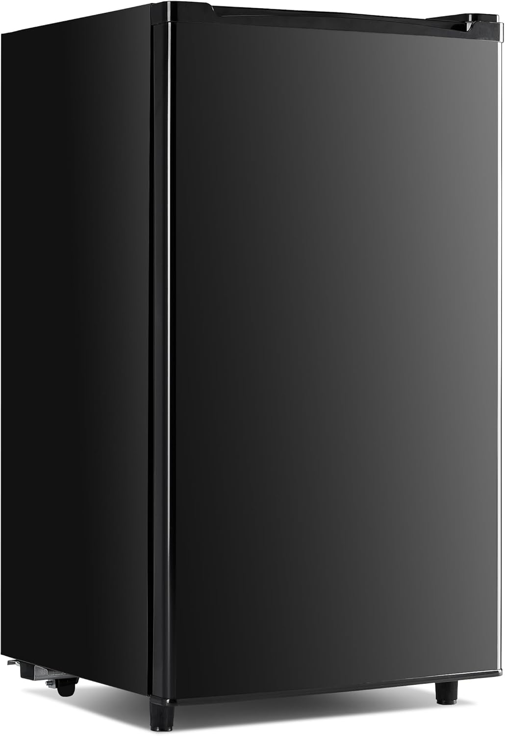 NEWBULIG Mini Fridge with Freezer 3.2 Cu.Ft Small Refrigerator for Office, Dorm, Small Fridge with Adjustable Thermostat, Energy Saving, Singel Door, Black