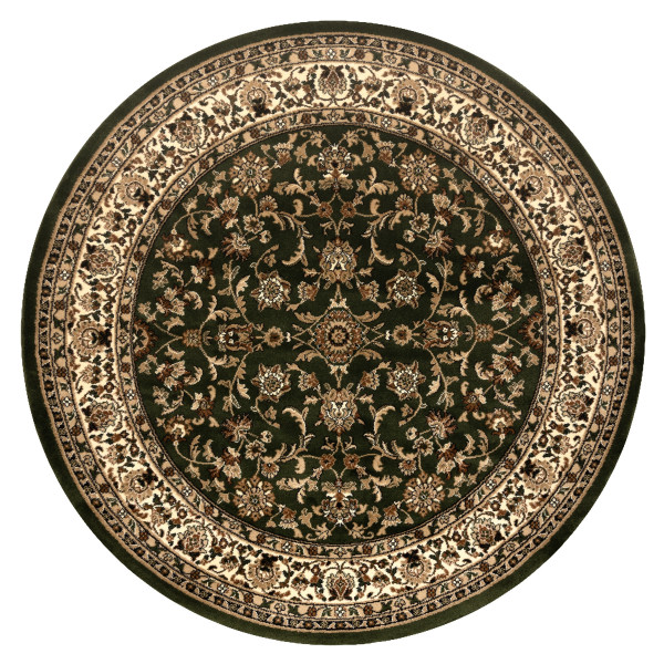 Dywan ROYAL ADR wzór 1745 zielony koło 120 cm