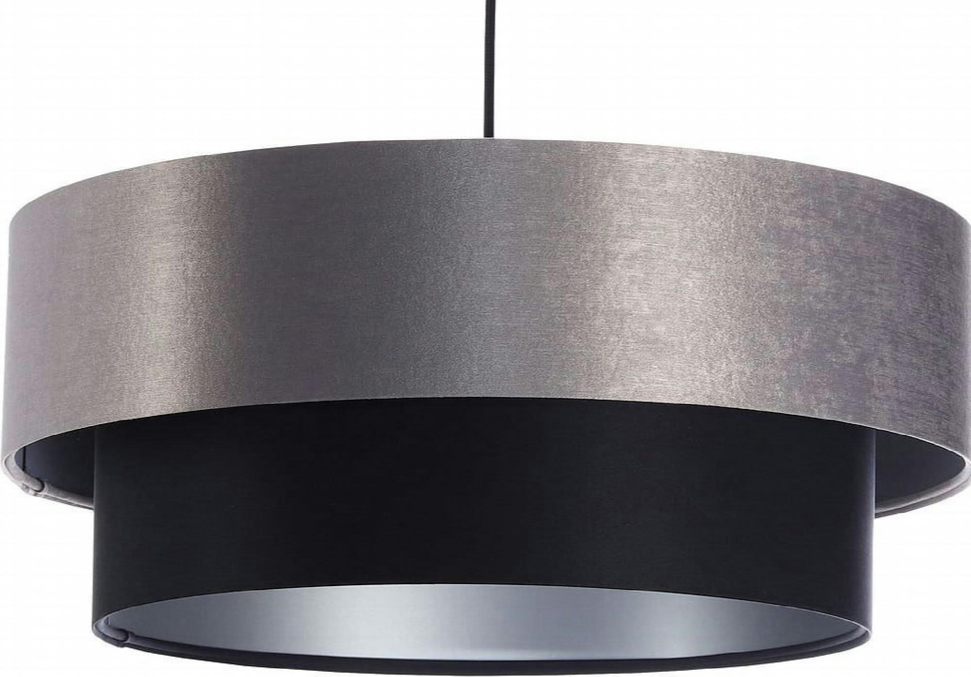 DUO - Suspension Tissu Argent