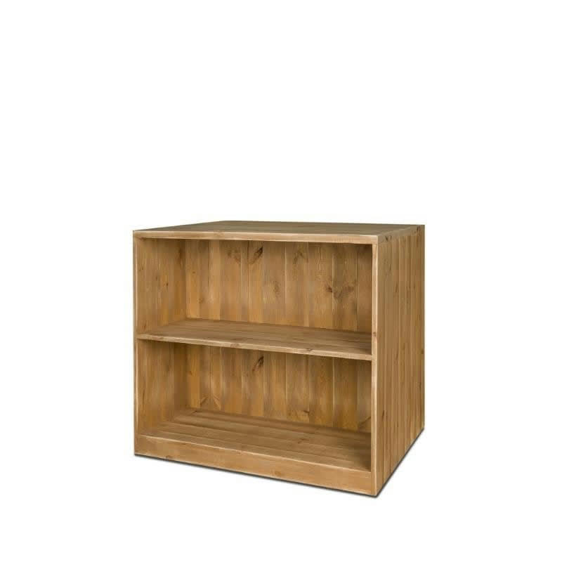 - Comptoir double face 4 casiers bois massif