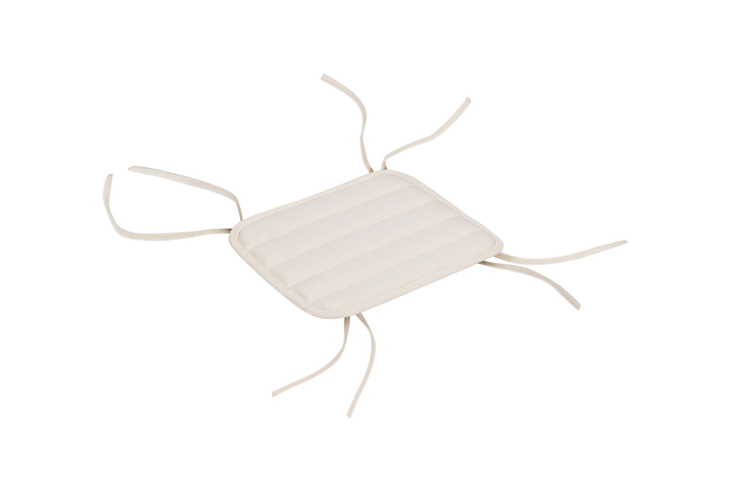 noo.ma Nokk Stool Cushion - waterdicht zitkussen voor buiten, Piazza Beige, 33 x 29,5 x 1 cm