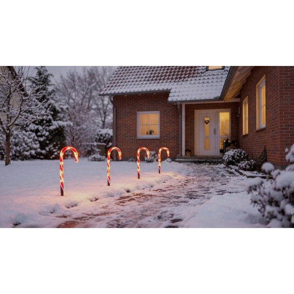 LED-Stableuchte »Zuckerstange«, batteriebetrieben, für außen geeignet
