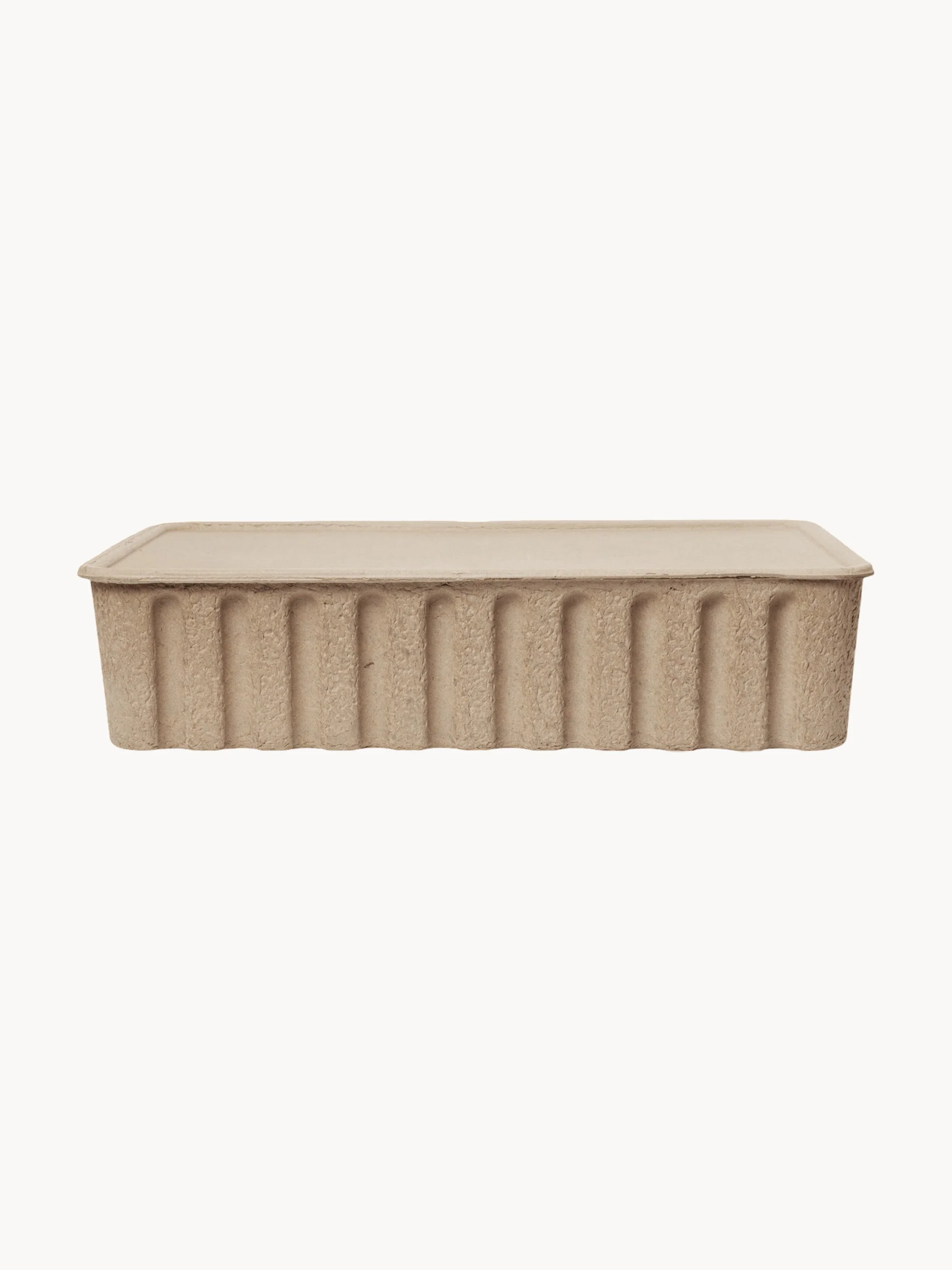 Aufbewahrungsbox Pulp aus Papierzellstoff, T 42 cm