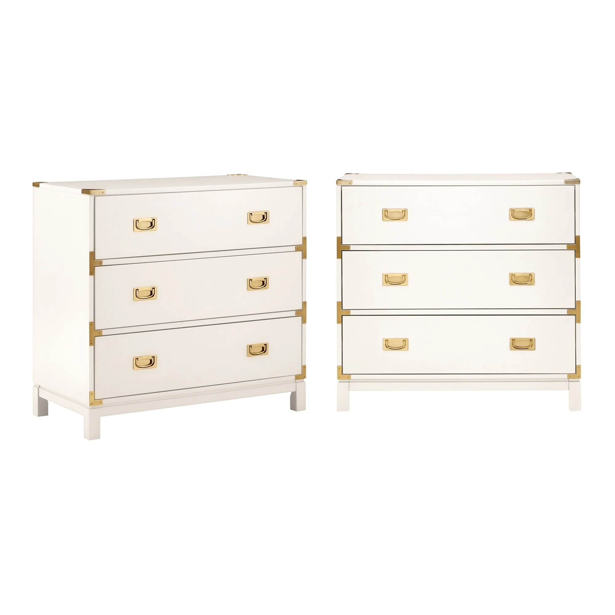 Valoria Gold Accent Campaign Dresser
