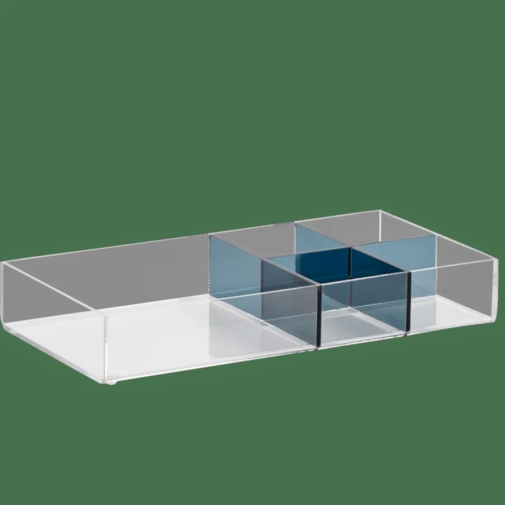 Accessoires Lavabo^CASA LUXACRYL Organisateur Transparent
