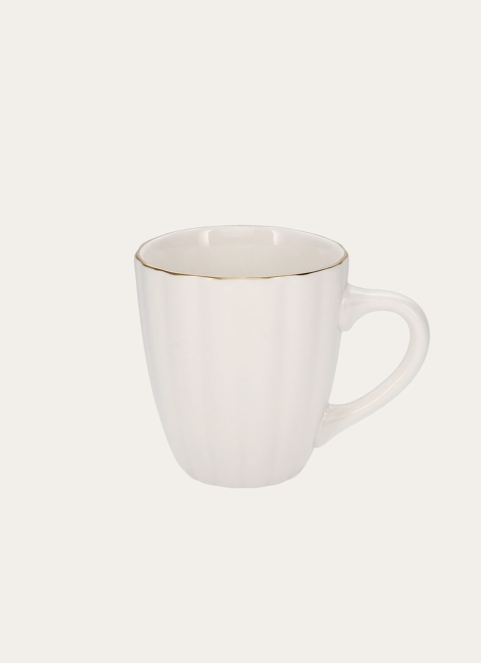MUG CHARME BLANC / DORÉ