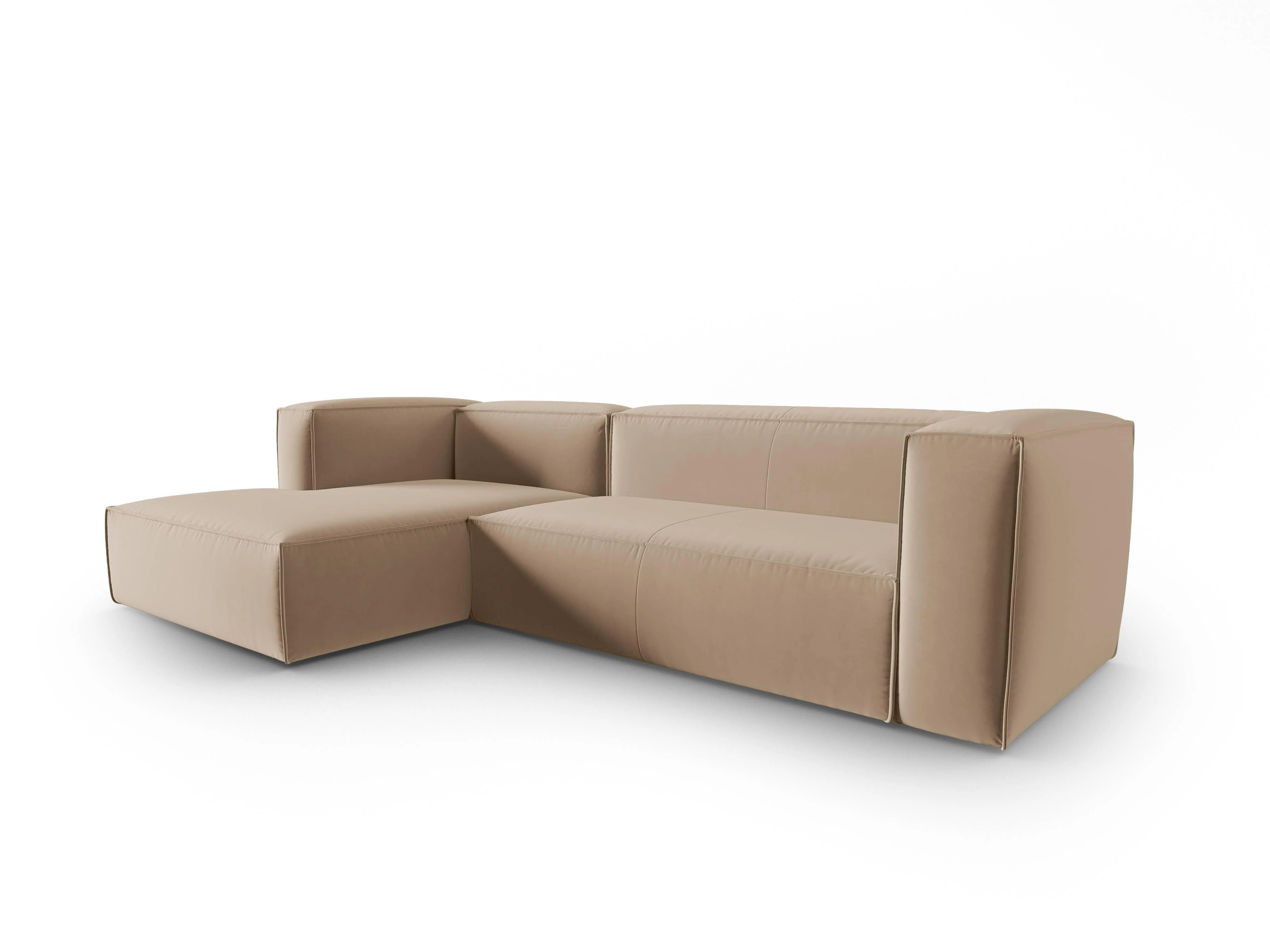 Hoekbank Mackey links velvet