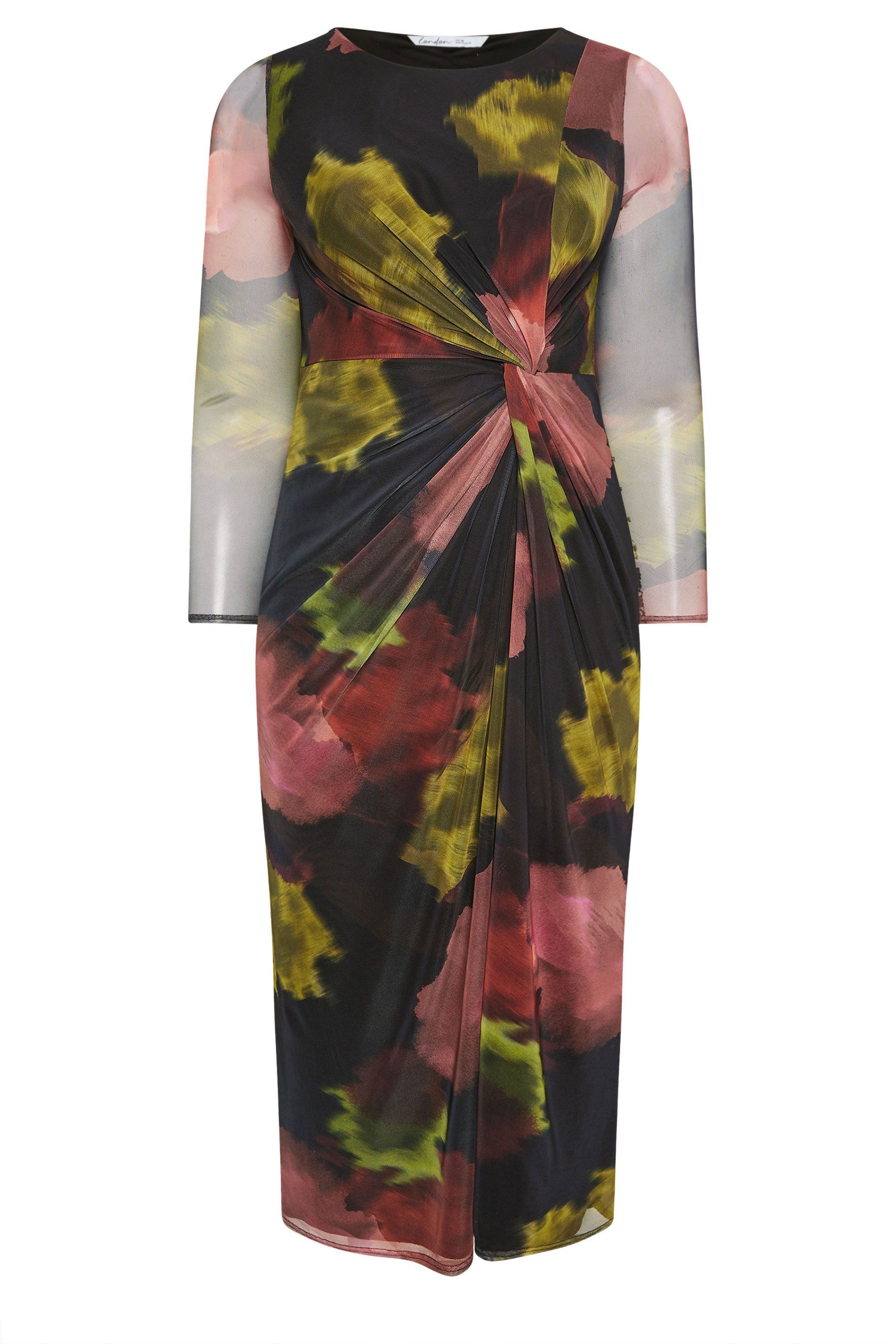 Yours Abstract Knot Maxi Dress