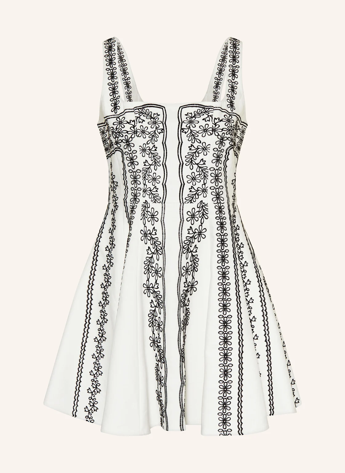 maje Kleid mit Leinen