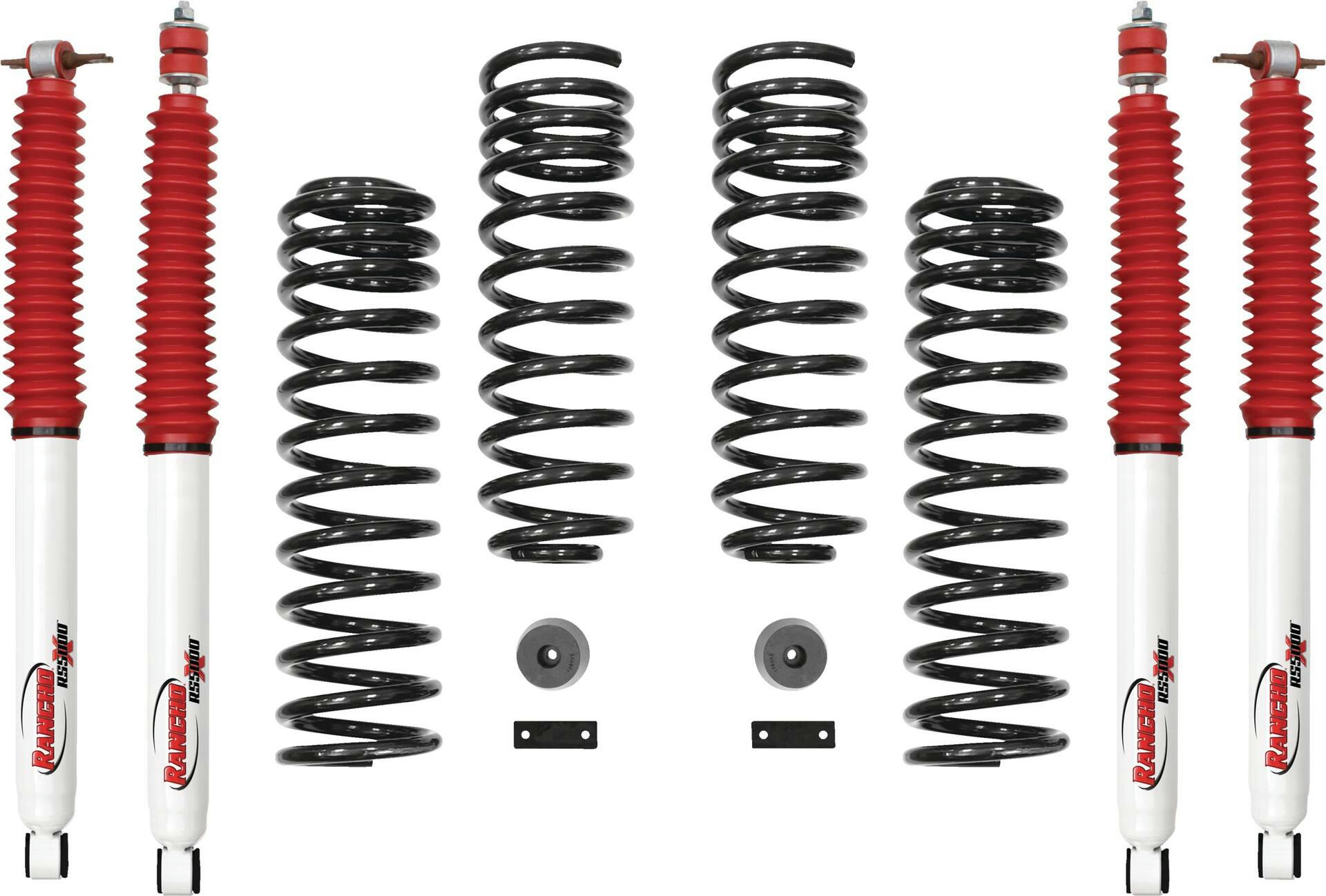 Rancho Lift Kit, 2007-2017 Jeep Wrangler, Front/ Rear