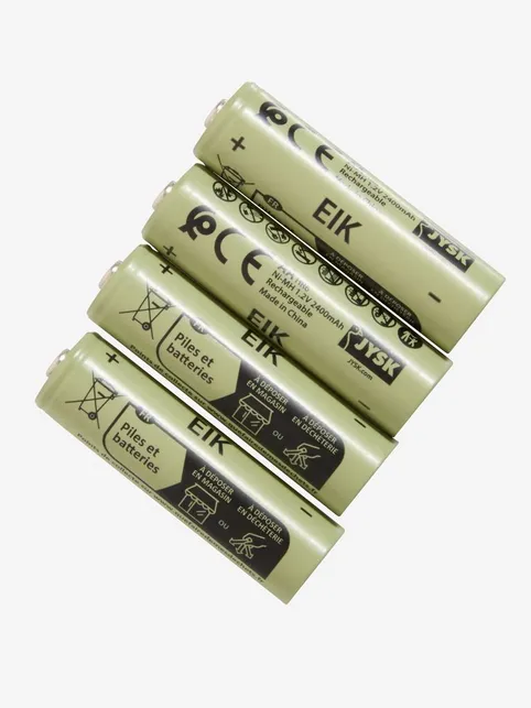 Batteri genopladelige EIK AA 4 st/pk