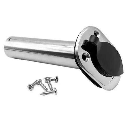 NNEOBA 316 Stainless Steel Fishing Rod Holder with PVC Cap