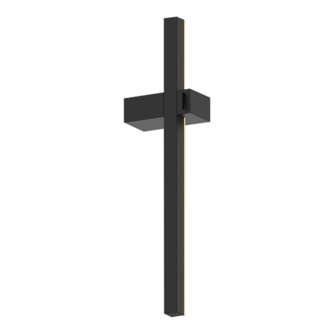 Kinkiet VISIONczarny LED 1x4W 320lm wym:30x15x4,5cm IP20 Milagro