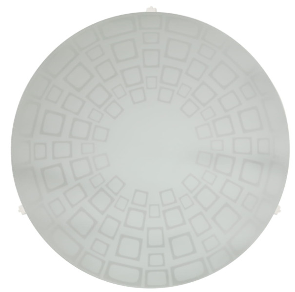 Plafonbiały okrągły 30cm INGRID 1xE27x40W IP20 Candellux