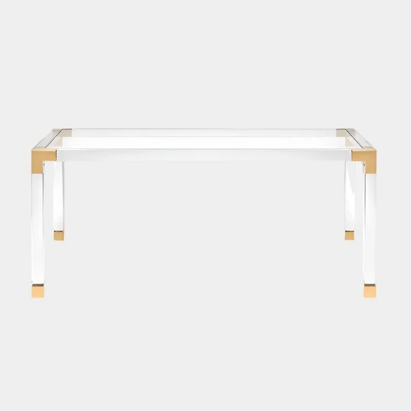 Jacques Dining LUCITE Clear Acrylic Dining table