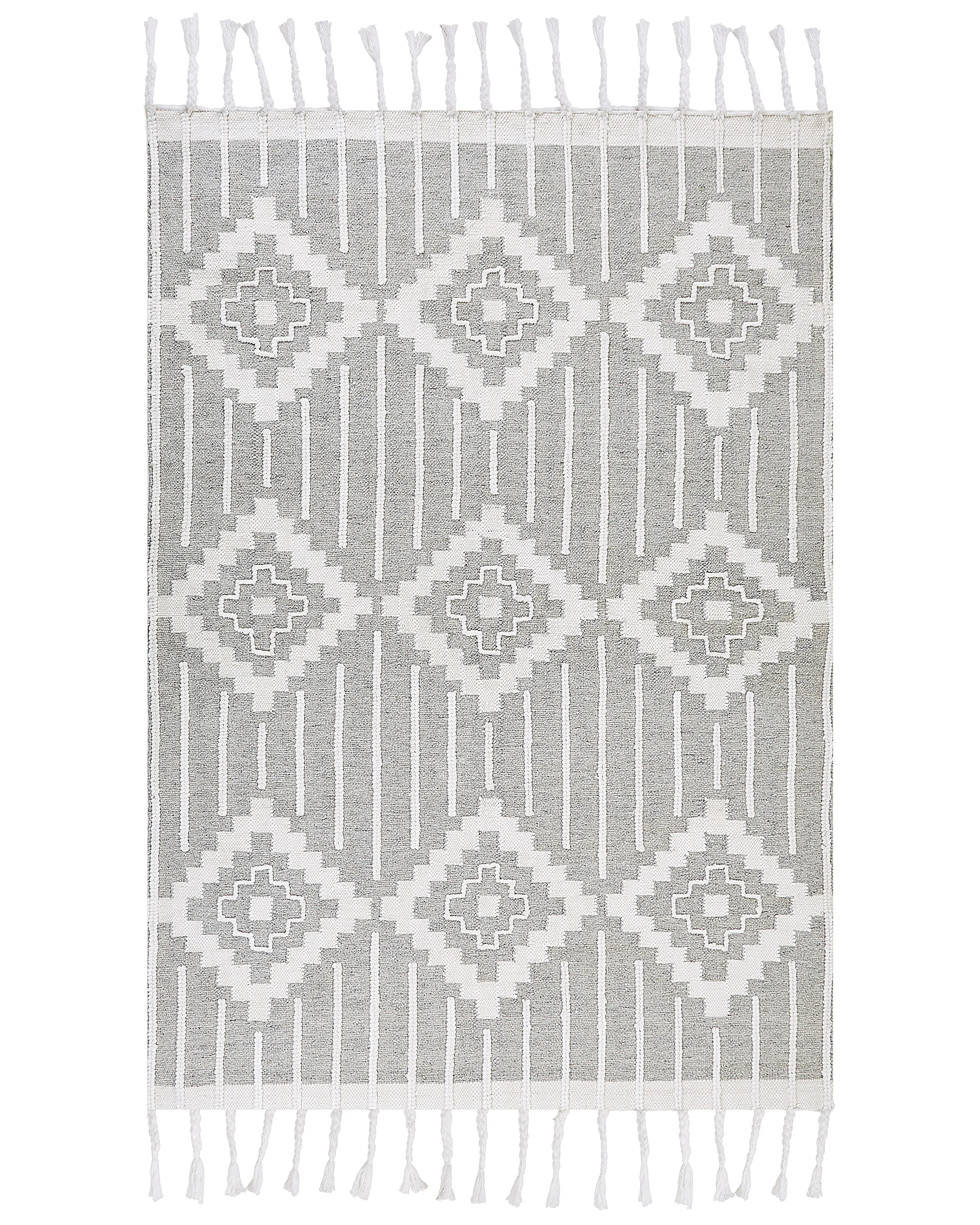 Outdoor Rug TABIAT Grey 140 x 200 cm