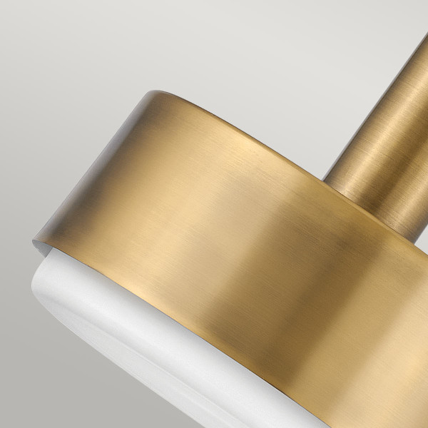 Lampa wisząca lakierowany mosiądz-opalowy CEDRIC 2xE27x60W Hinkley