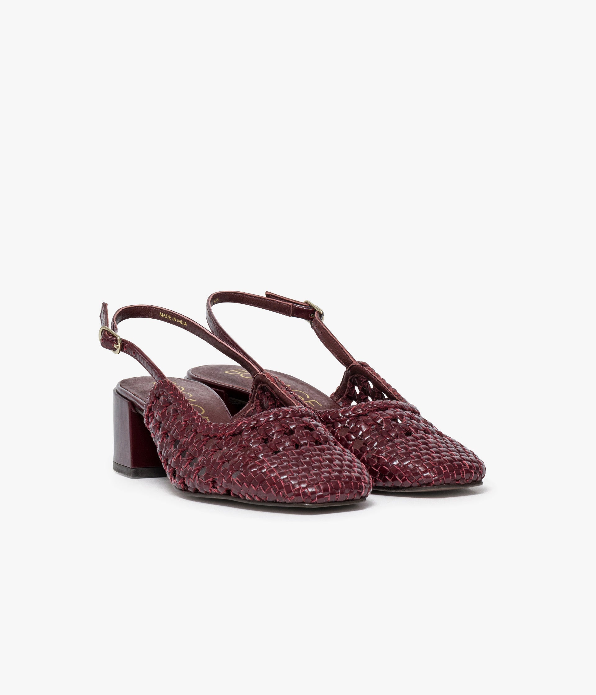 Escarpin Slingback Ditta bordeaux
