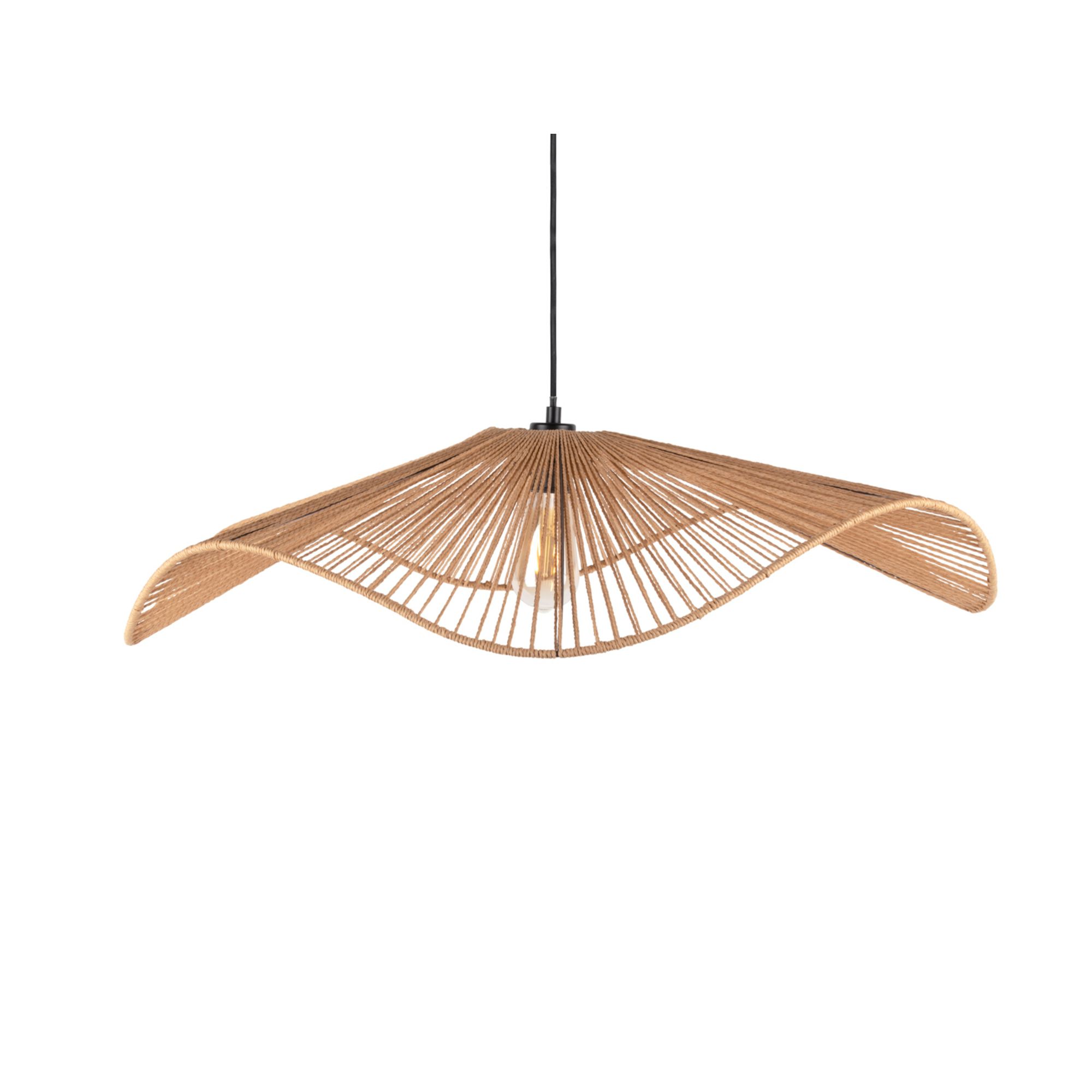 Leitmotiv hanglamp Sombra Large - naturel - 80x80x19cm