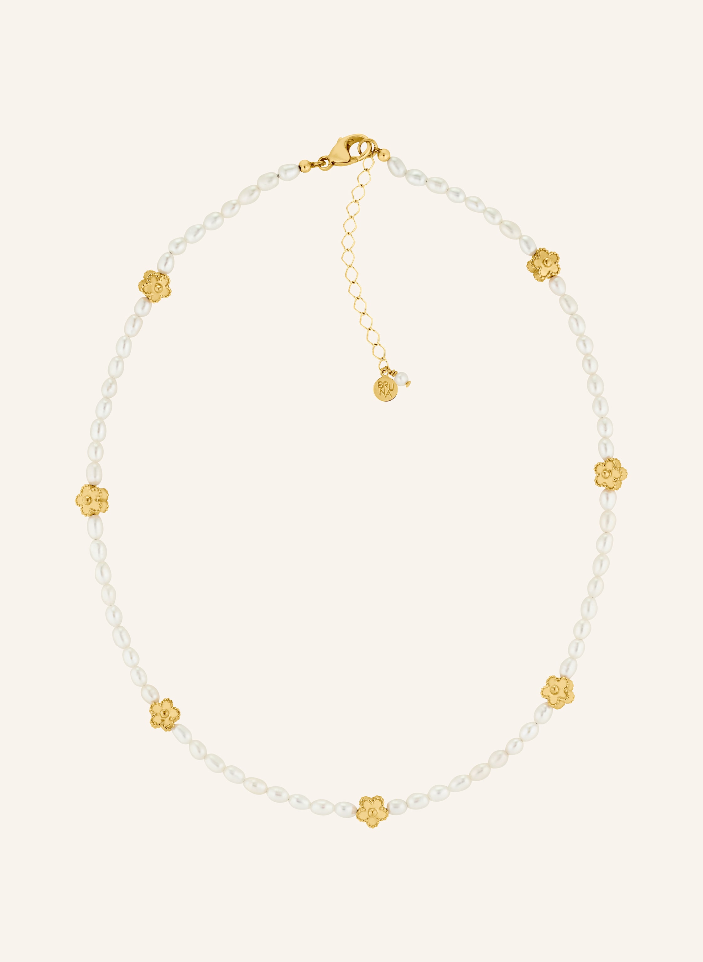 BRUNA The Label Choker FIORE mit Perlen