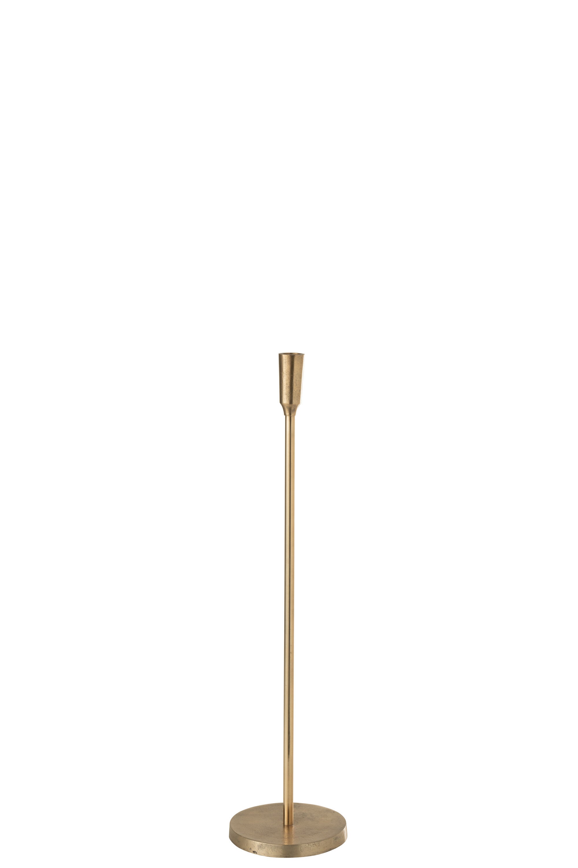 J-Line kandelaar - metaal - goud - medium