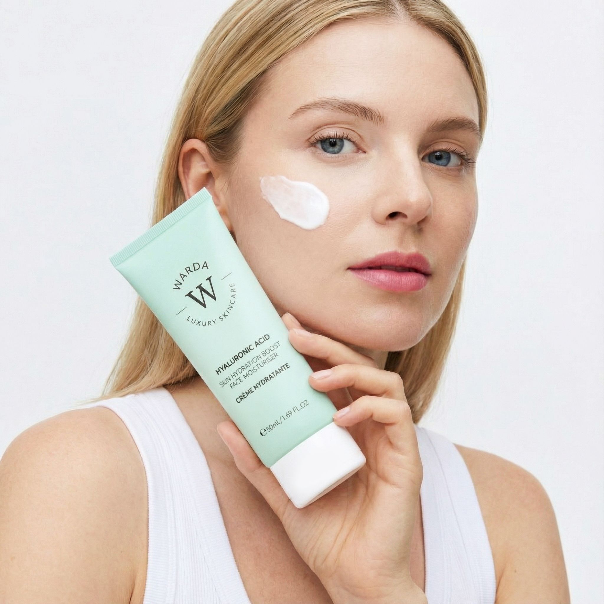 WARDA Skin Hydration Boost Hyaluronic Acid Anti-Aging Moisturiser 50ml   Anti Wrinkle Oil Serum 30ml