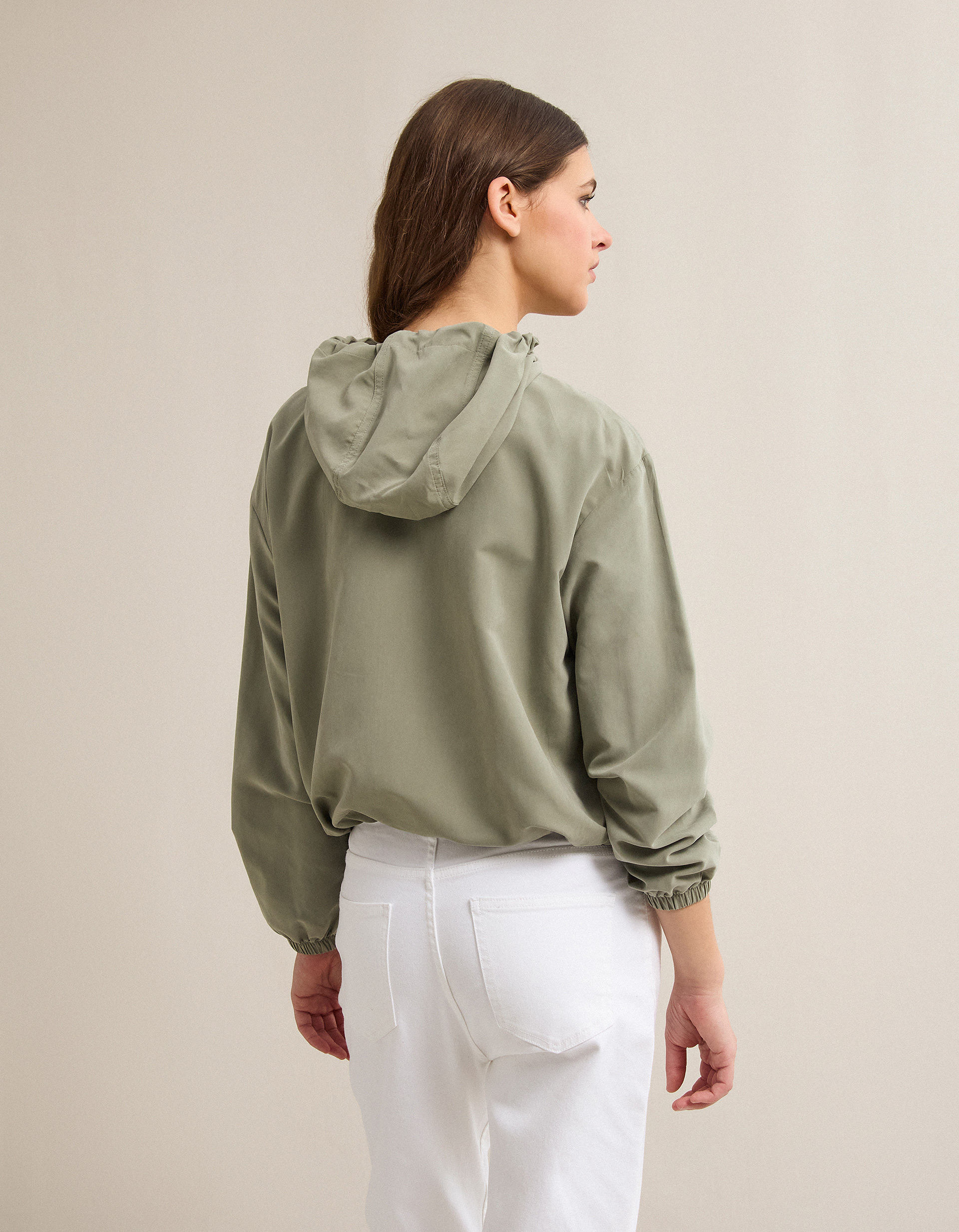 Parka, Mulher, Verde Escuro