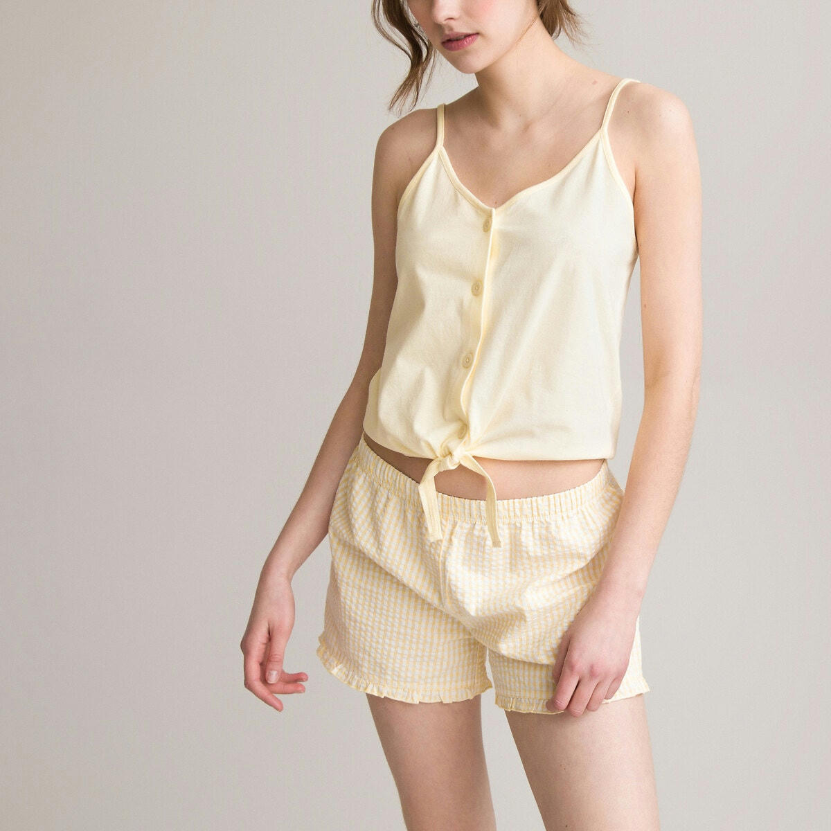 Pyjashort fines bretelles