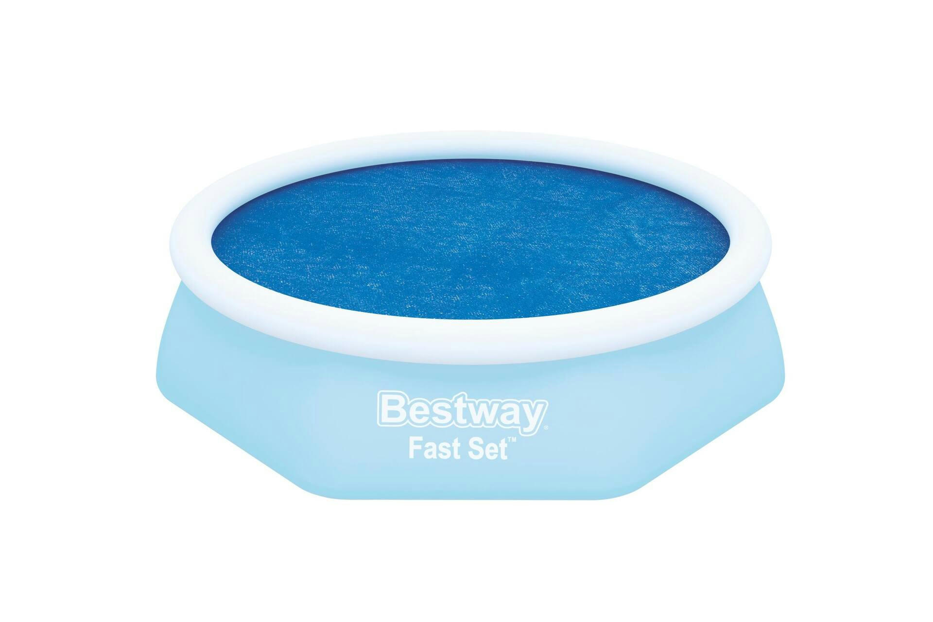 Bestway Flowclear™ Solar Cover for 8-ft Fast Set Pool