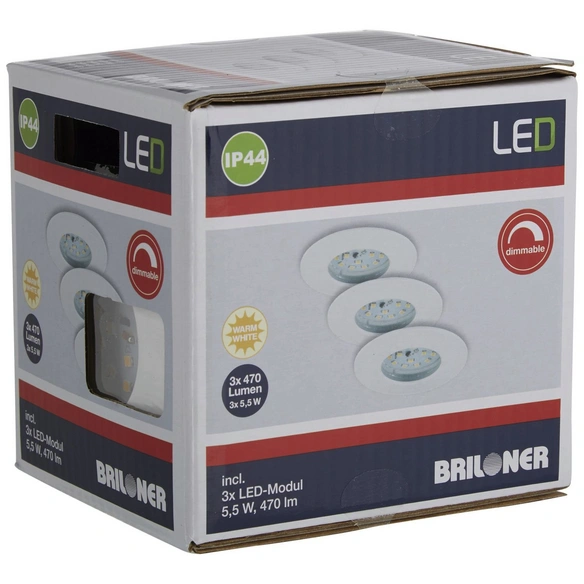 LED-Einbauleuchte »ATTACH«, inkl. Leuchtmittel in warmweiß